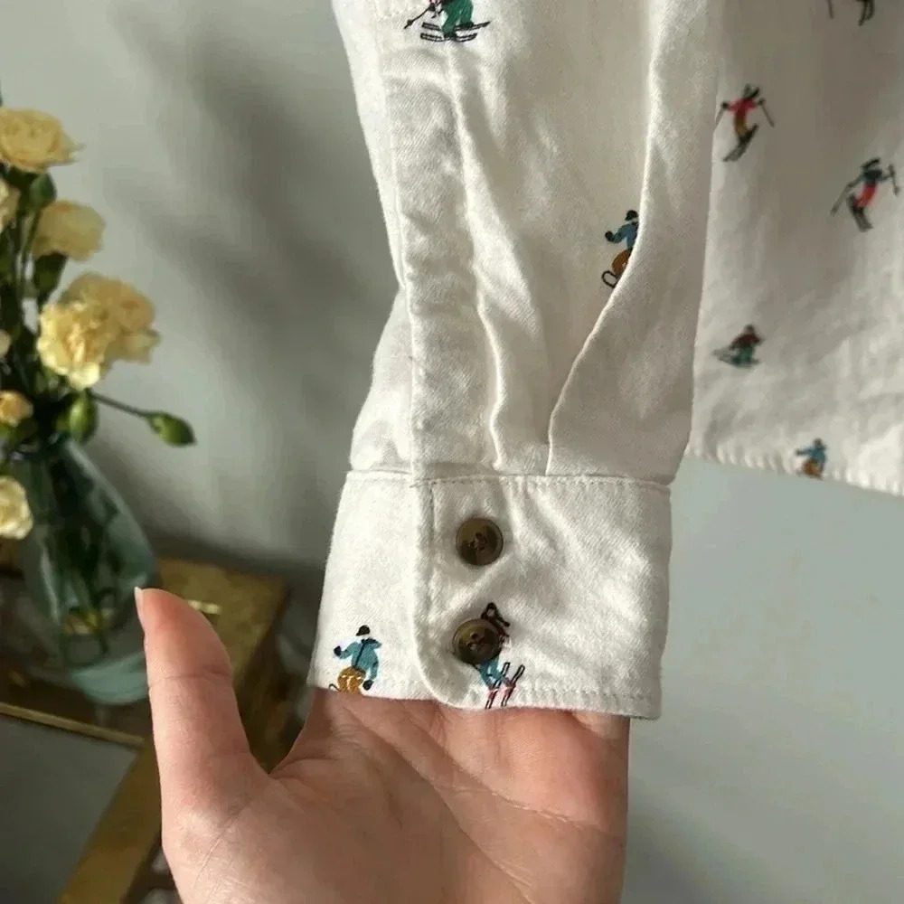 Eddie Bauer |  Ski Slope Button Up - Picture 4 of 6